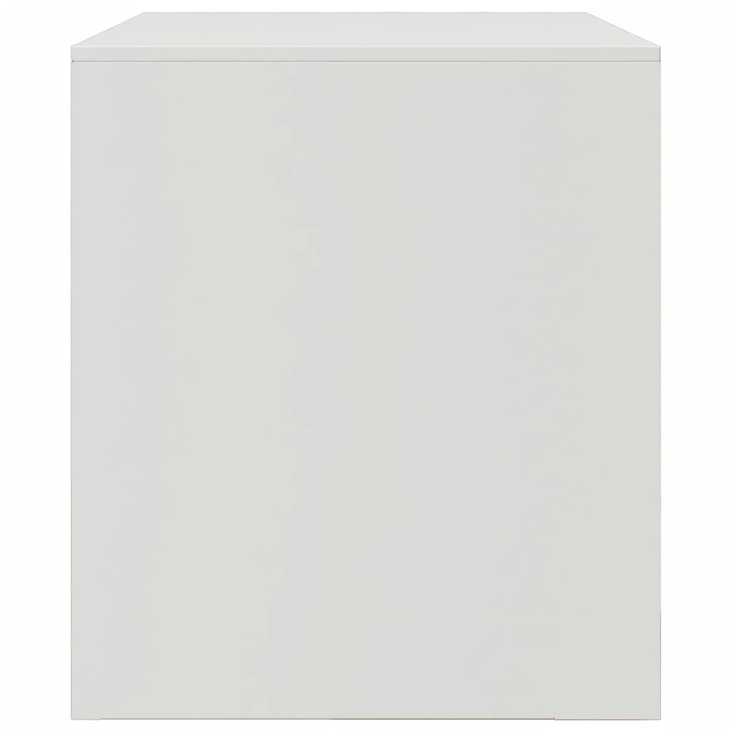 tv-borde 2 stk. 67x39x44 cm stål hvid