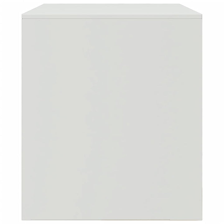 tv-borde 2 stk. 67x39x44 cm stål hvid