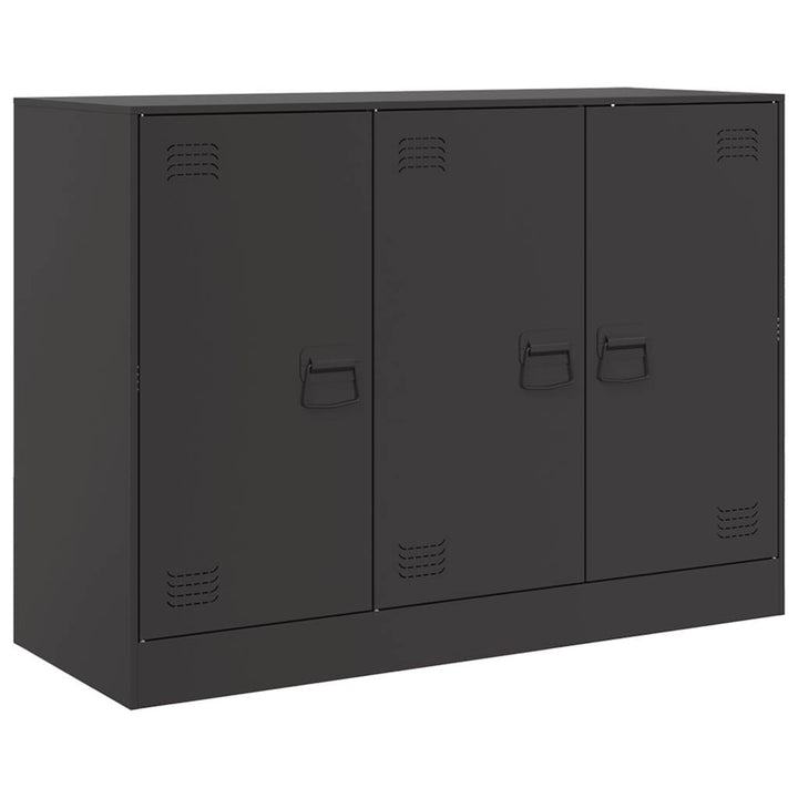 skænk 99x39x73 cm stål sort