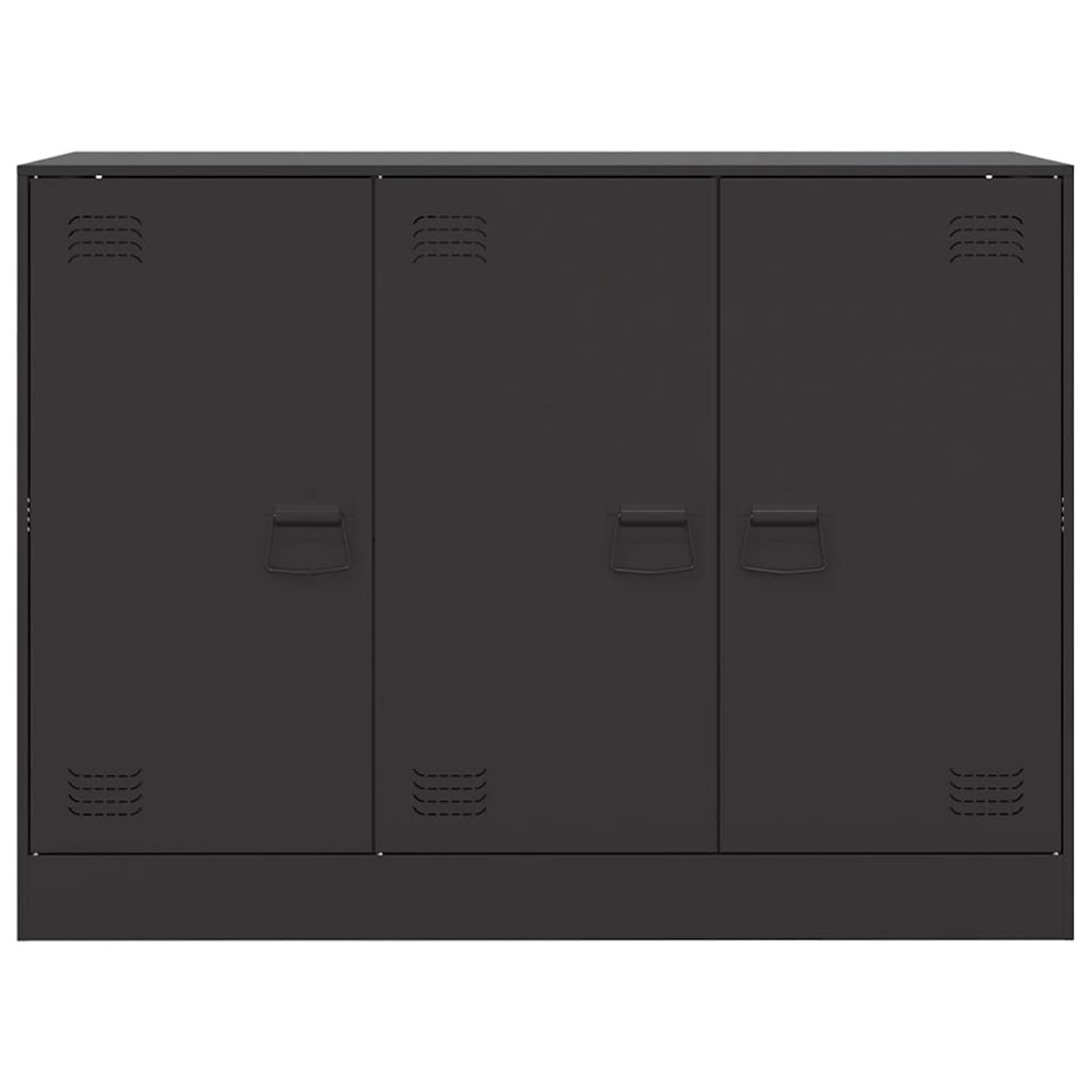 skænk 99x39x73 cm stål sort