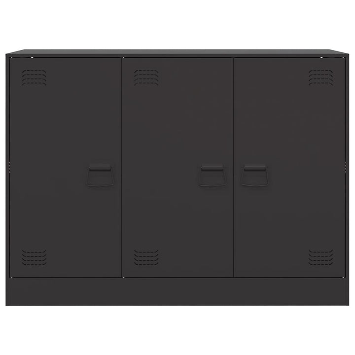 skænk 99x39x73 cm stål sort
