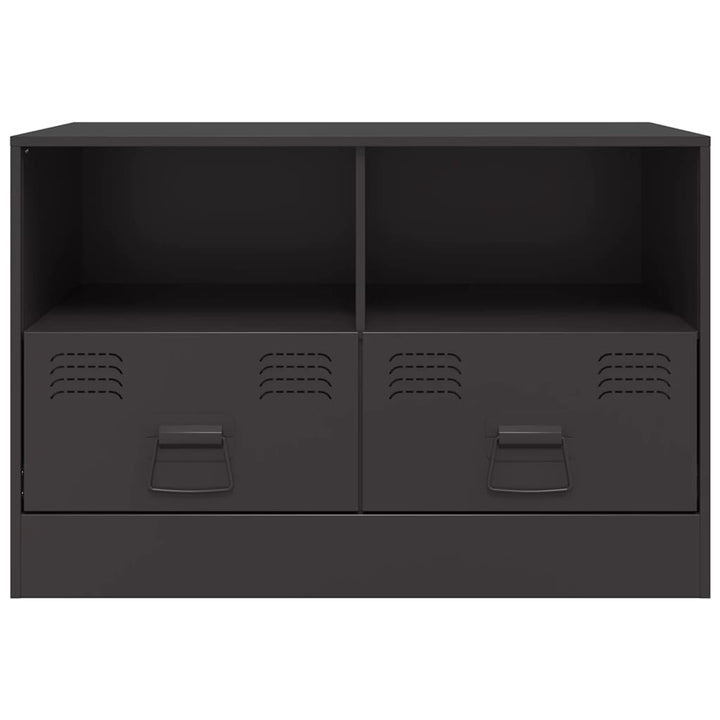 tv-borde 2 stk. 67x39x44 cm stål sort