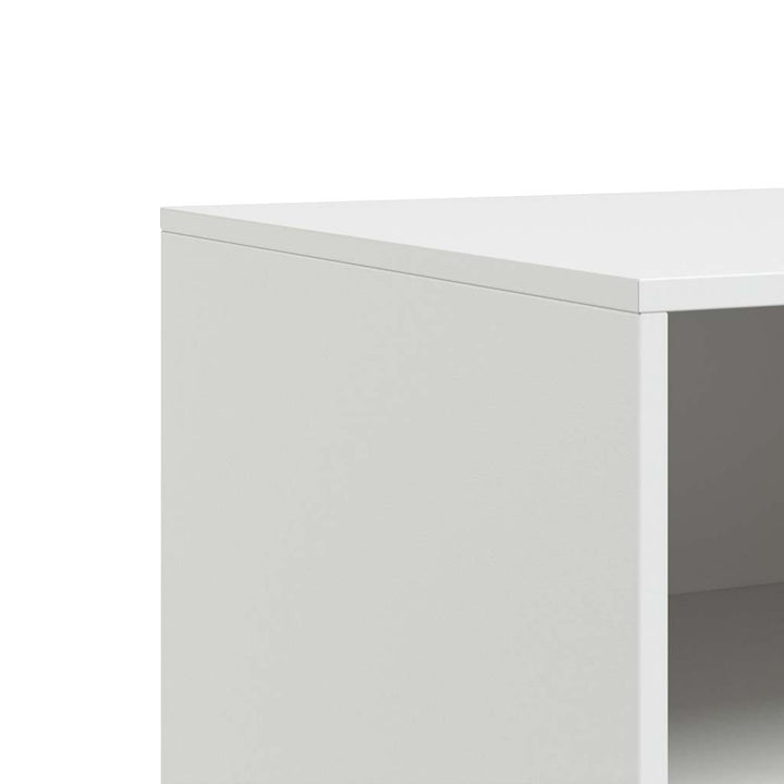 tv-bord 67x39x44 cm stål hvid