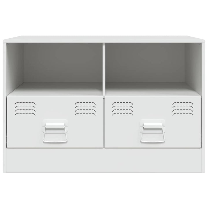 tv-borde 2 stk. 67x39x44 cm stål hvid