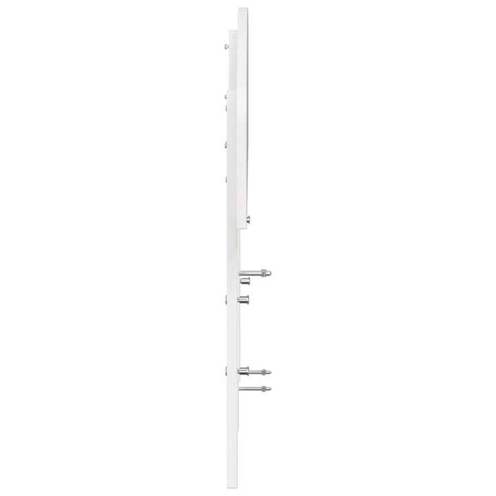 sengegavl 200 cm massivt fyrretræ hvid