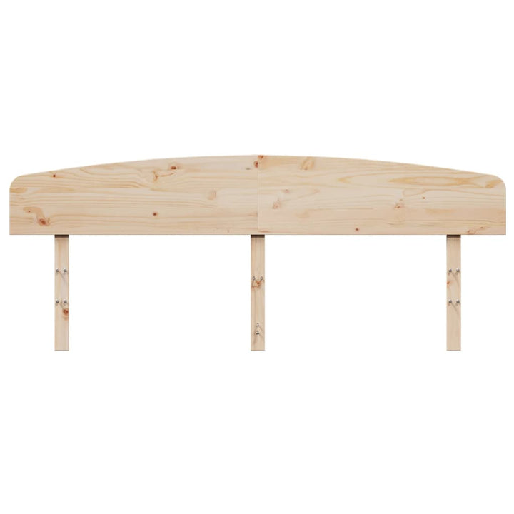 sengegavl 180 cm massivt fyrretræ