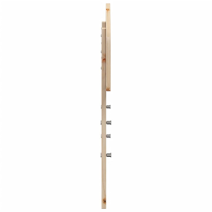 sengegavl 90 cm massivt fyrretræ