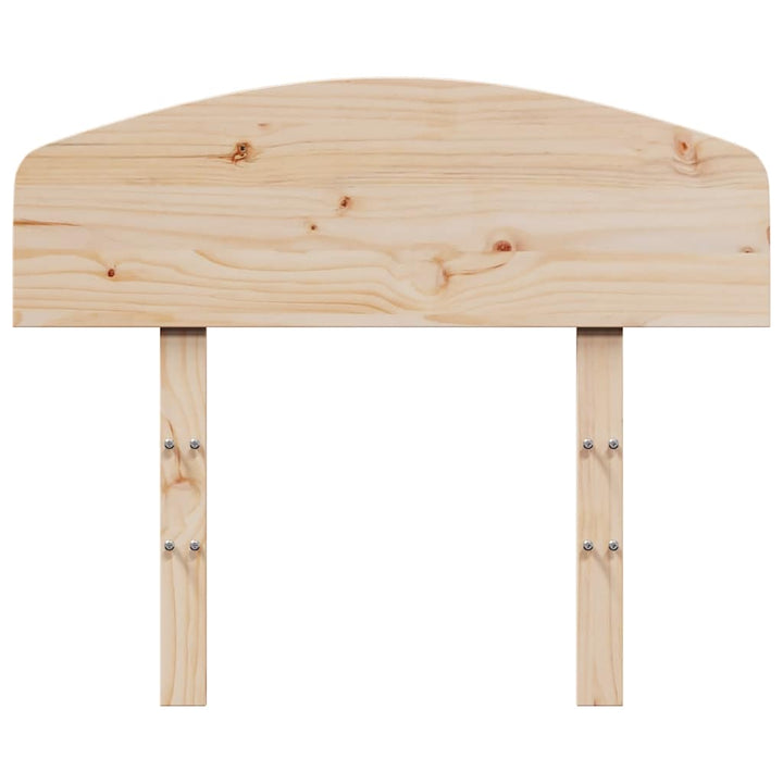sengegavl 75 cm massivt fyrretræ