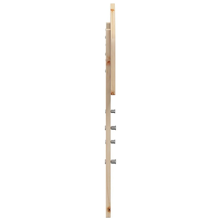 sengegavl 75 cm massivt fyrretræ
