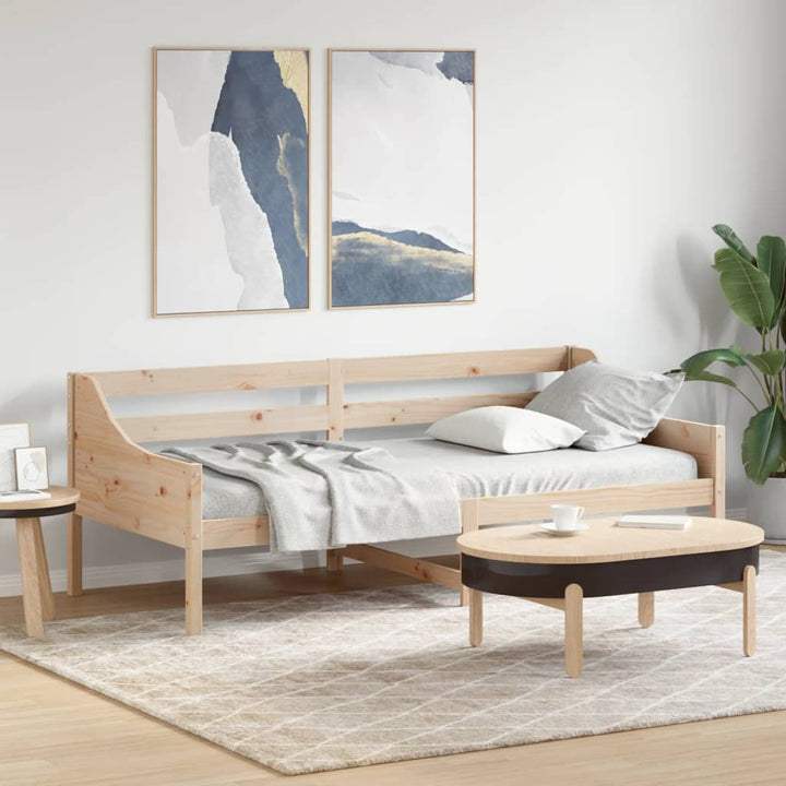 daybed uden madras 80x200 cm massivt fyrretræ