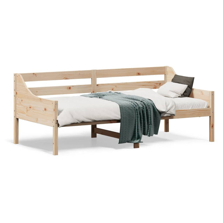daybed uden madras 90x190 cm massivt fyrretræ