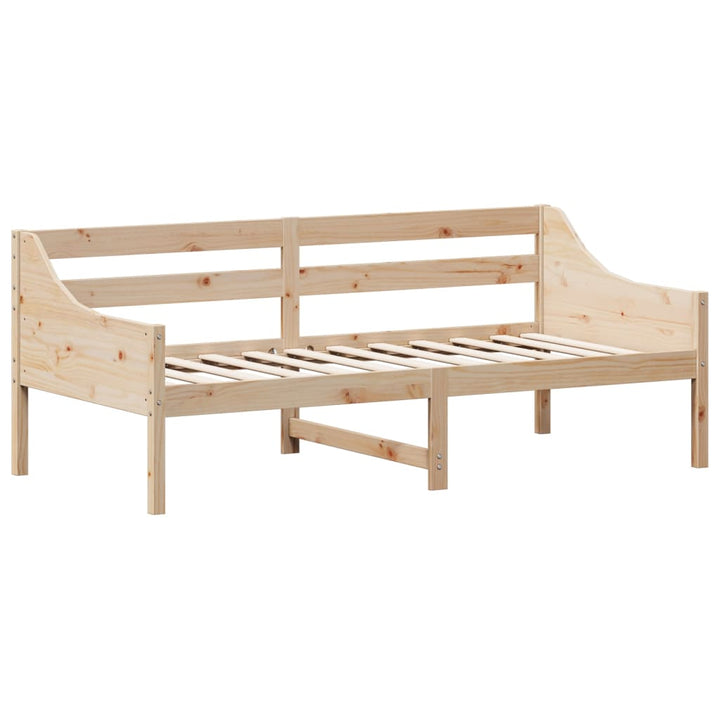 daybed uden madras 90x190 cm massivt fyrretræ