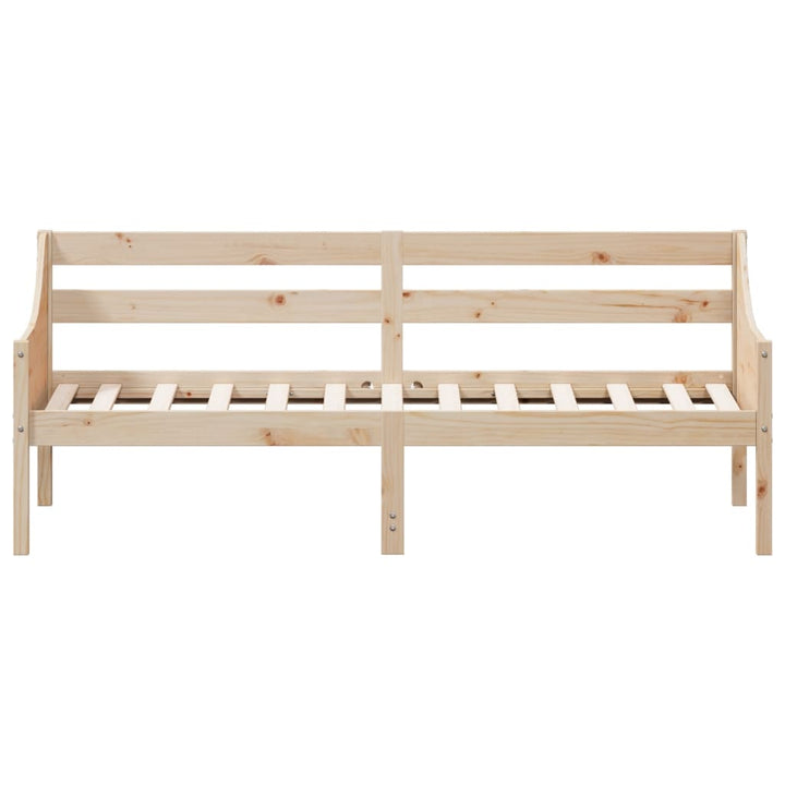 daybed uden madras 90x190 cm massivt fyrretræ