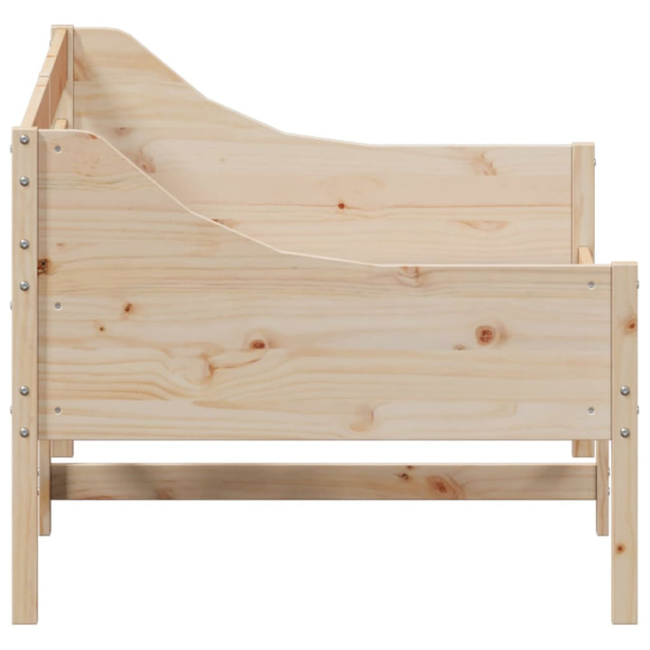 daybed uden madras 90x190 cm massivt fyrretræ