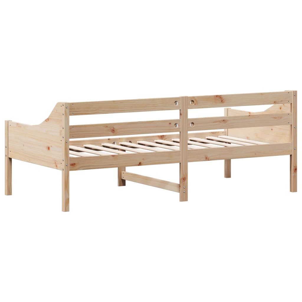 daybed uden madras 90x190 cm massivt fyrretræ