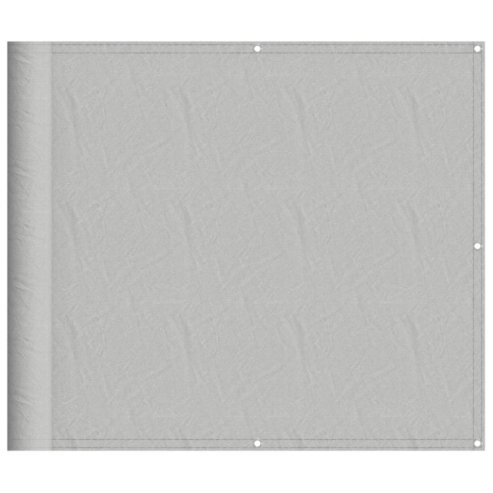 altanafskærmning 90x800 cm 100 % polyester lysegrå