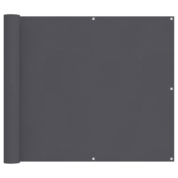 altanafskærmning 90x800 cm 100 % polyester antracitgrå