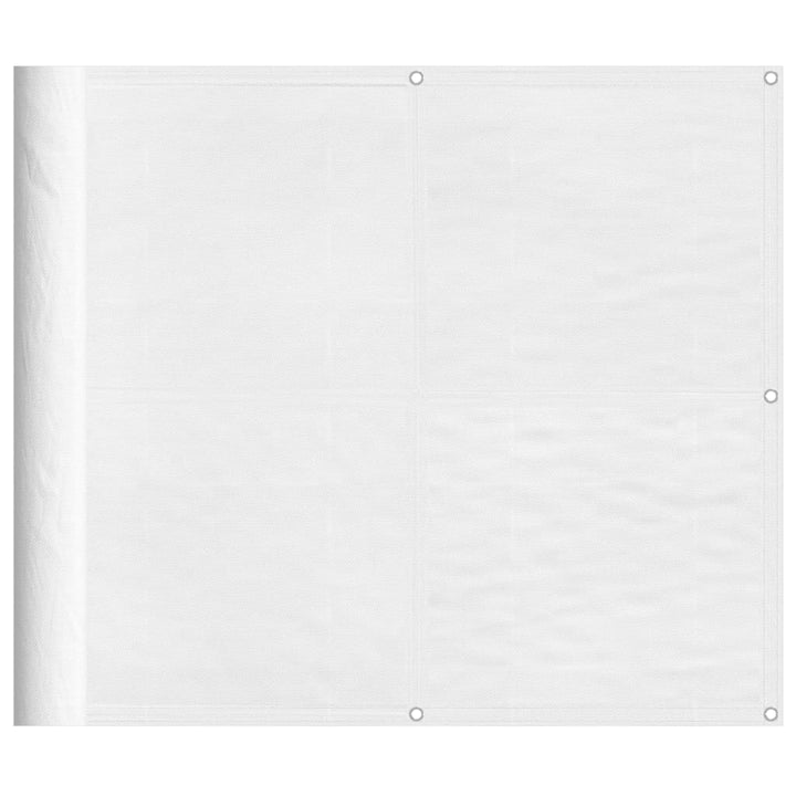 altanafskærmning 90x800 cm 100 % polyester hvid