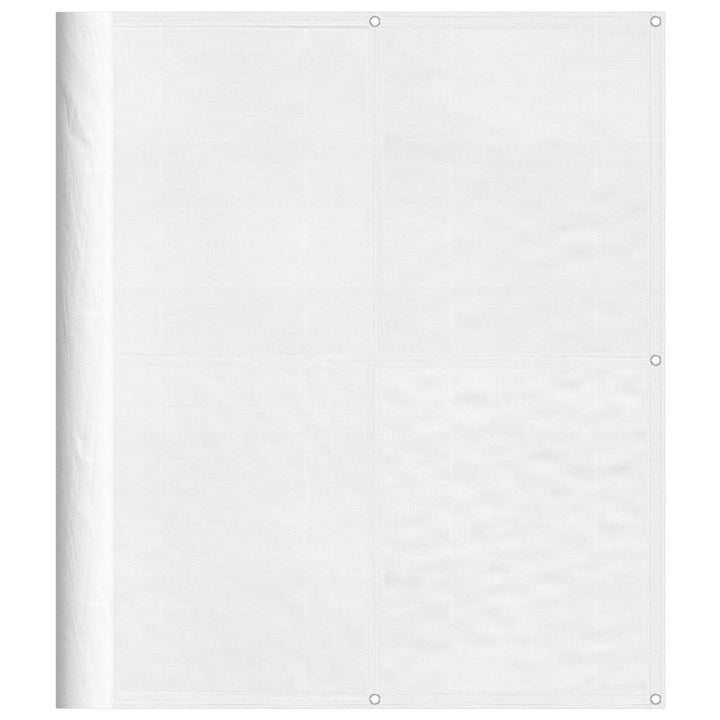 altanafskærmning 120x700 cm 100 % polyester hvid