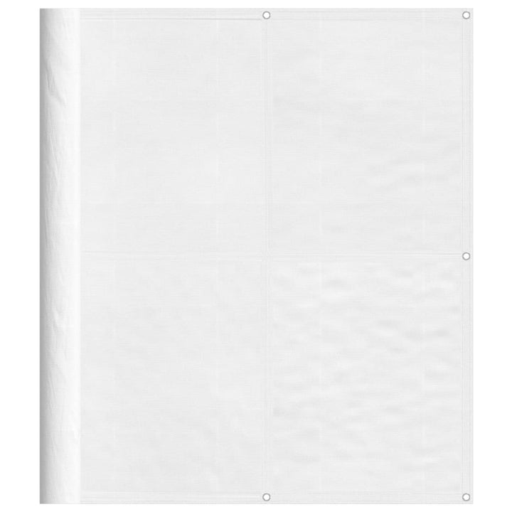 altanafskærmning 120x800 cm 100 % polyester hvid
