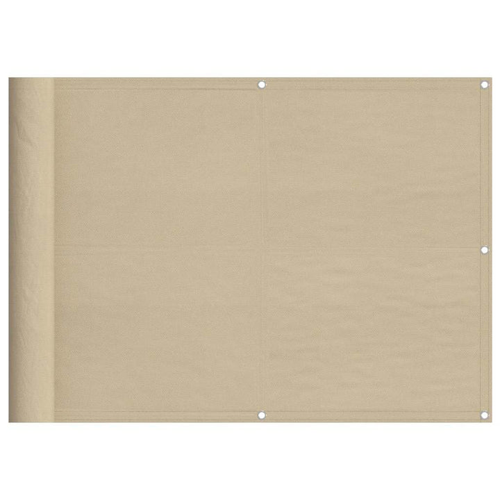 altanafskærmning 75x700 cm 100 % polyester beige