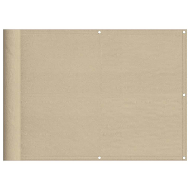 altanafskærmning 75x800 cm 100 % polyester beige