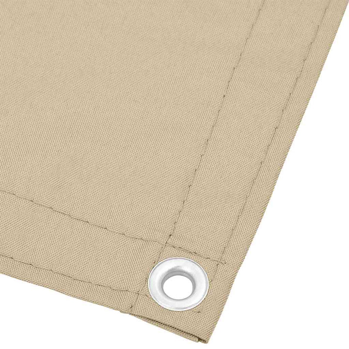 altanafskærmning 75x1000 cm 100 % polyester beige