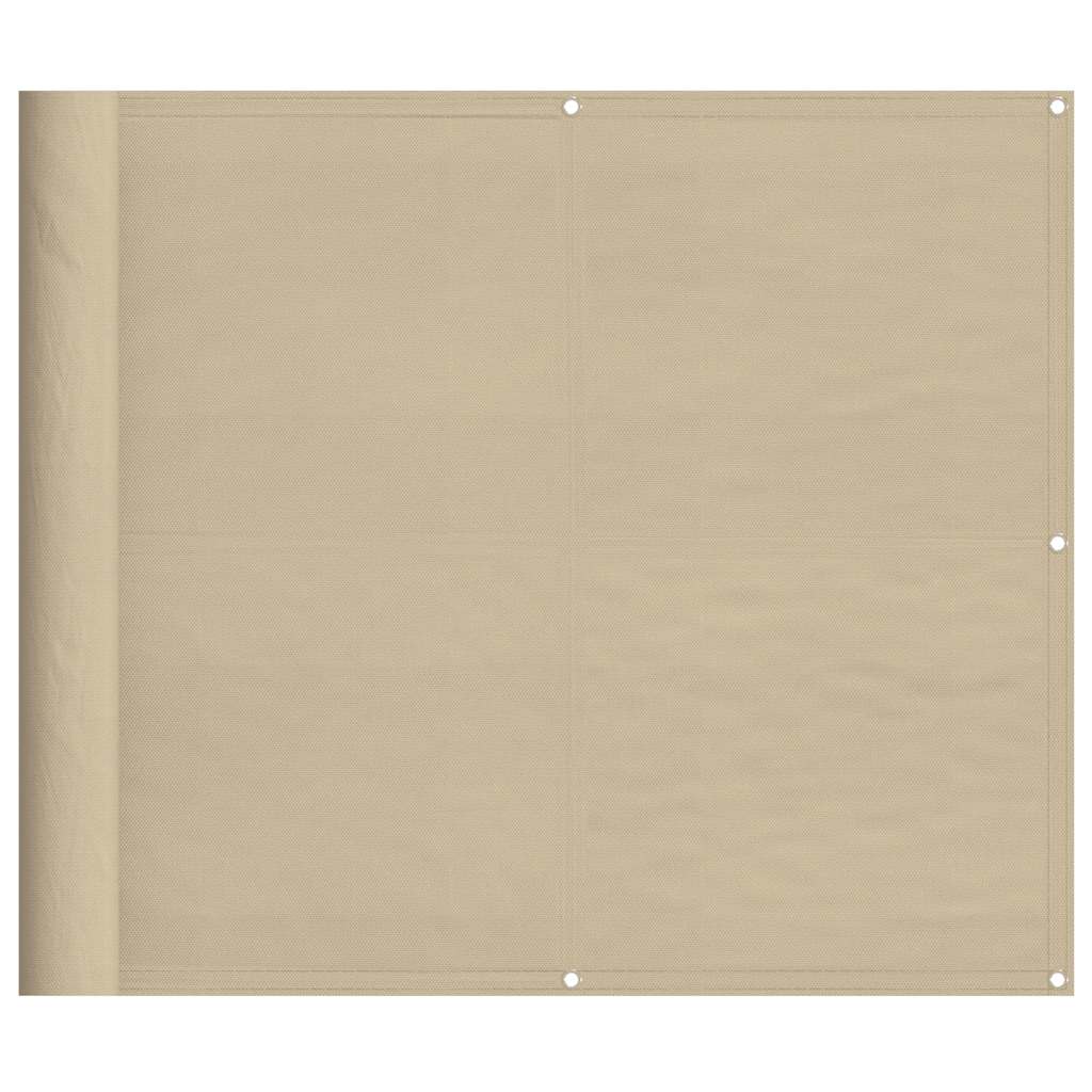 altanafskærmning 90x800 cm 100 % polyester beige