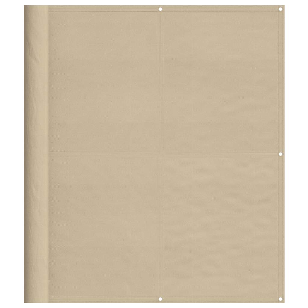 altanafskærmning 120x700 cm 100 % polyester beige
