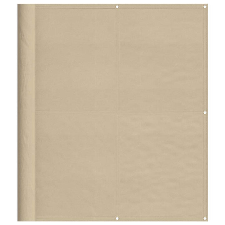 altanafskærmning 120x700 cm 100 % polyester beige