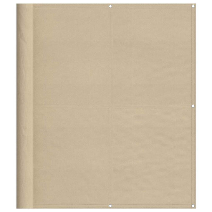 altanafskærmning 120x800 cm 100 % polyester beige