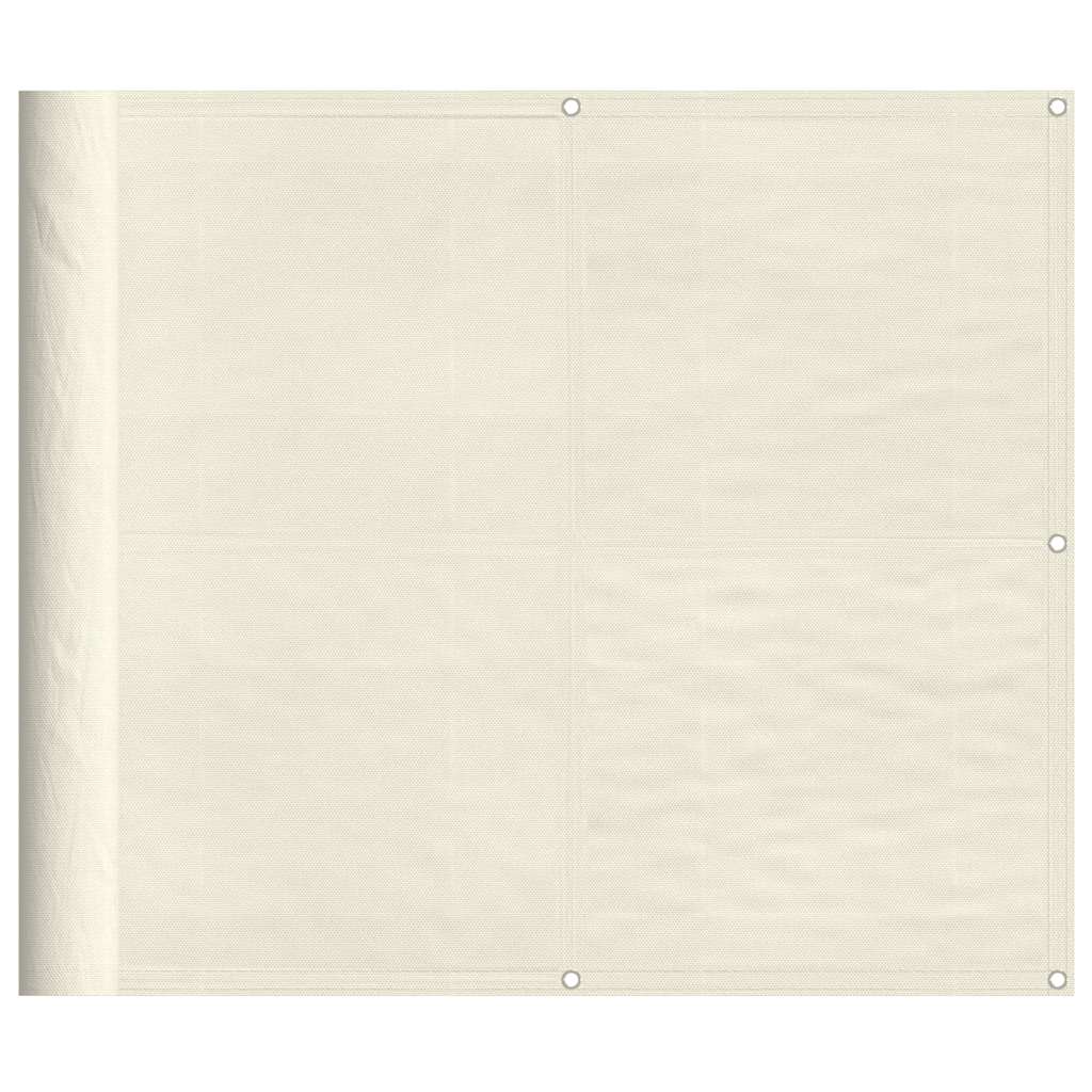 altanafskærmning 90x700 cm 100 % polyester cremefarvet