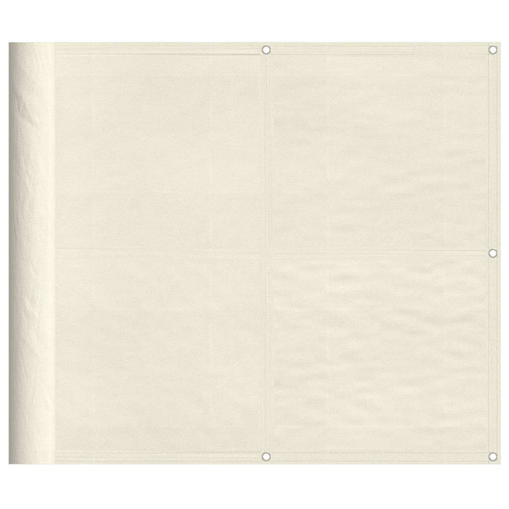 altanafskærmning 90x700 cm 100 % polyester cremefarvet