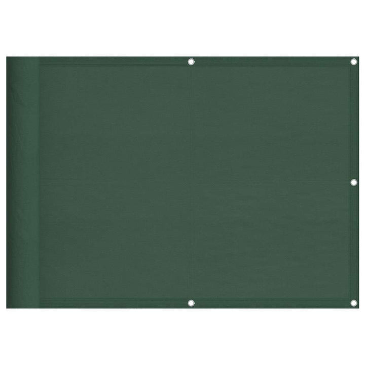 altanafskærmning 75x700 cm 100 % polyester mørkegrøn