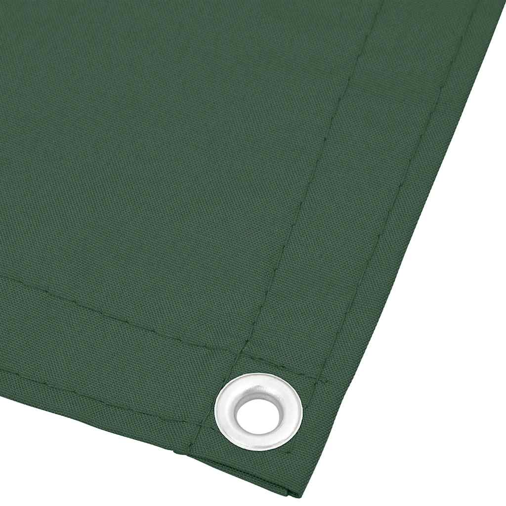 altanafskærmning 75x1000 cm 100 % polyester mørkegrøn