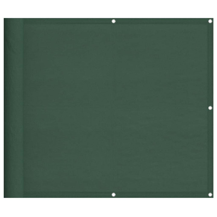 altanafskærmning 90x800 cm 100 % polyester mørkegrøn
