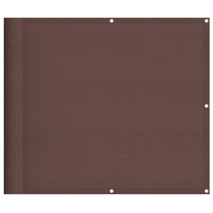 altanafskærmning 90x800 cm 100 % polyester brun
