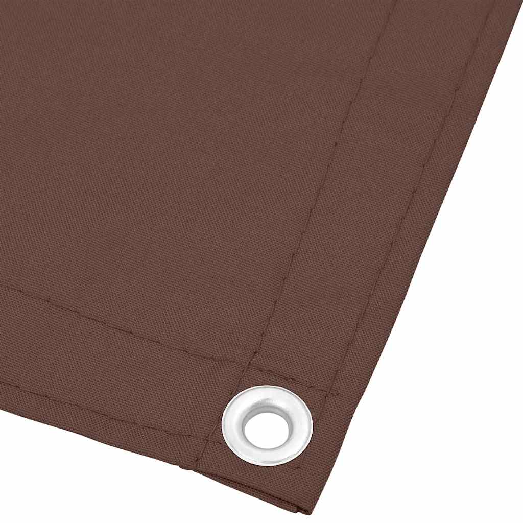altanafskærmning 120x700 cm 100 % polyester brun