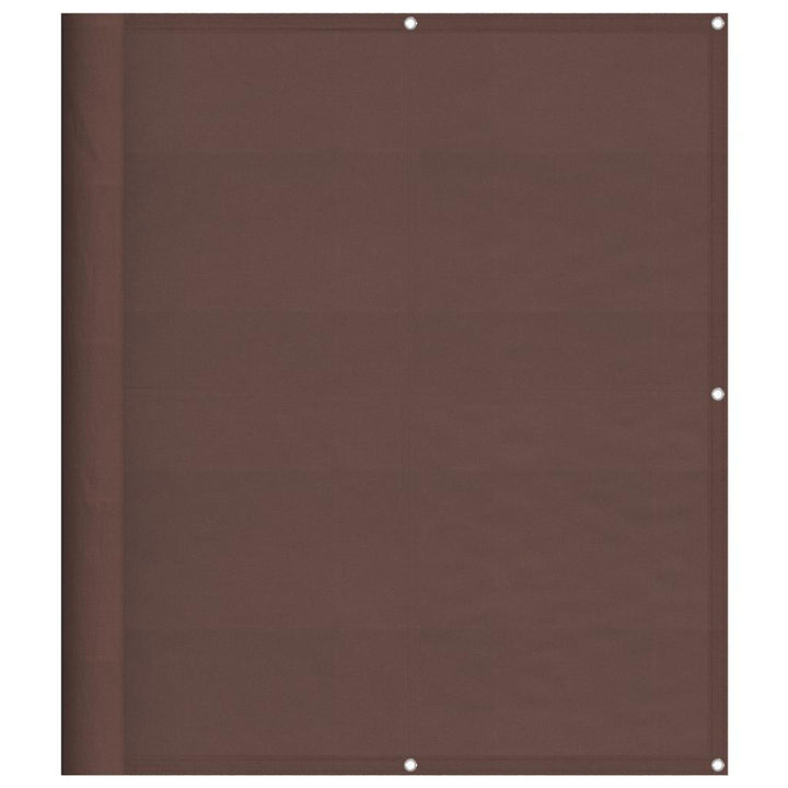 altanafskærmning 120x800 cm 100 % polyester brun