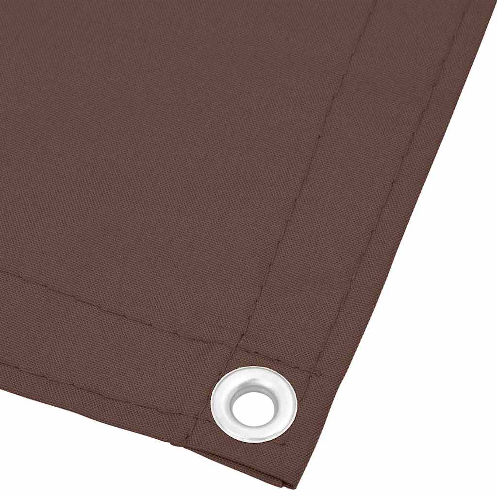 altanafskærmning 120x800 cm 100 % polyester brun