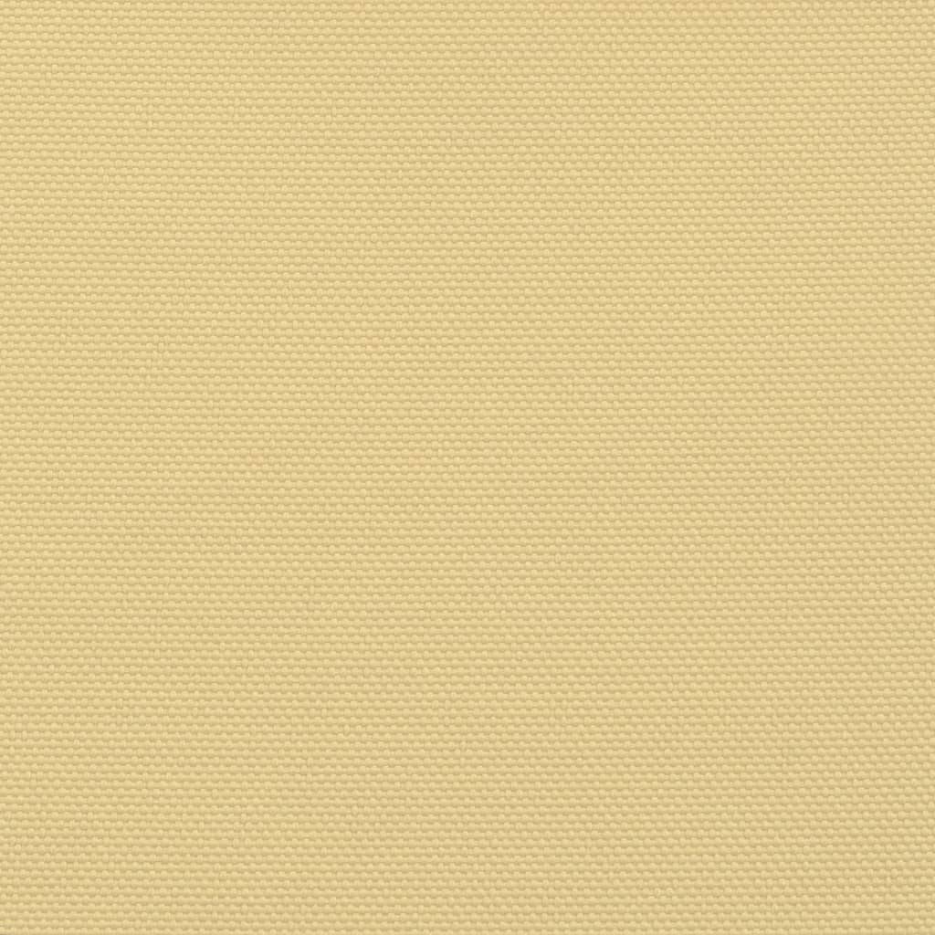 solsejl 2x2 m 100 % polyesterstof sandfarvet