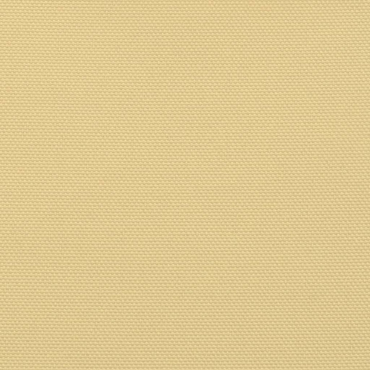 solsejl 6x5 m 100 % polyesterstof sandfarvet