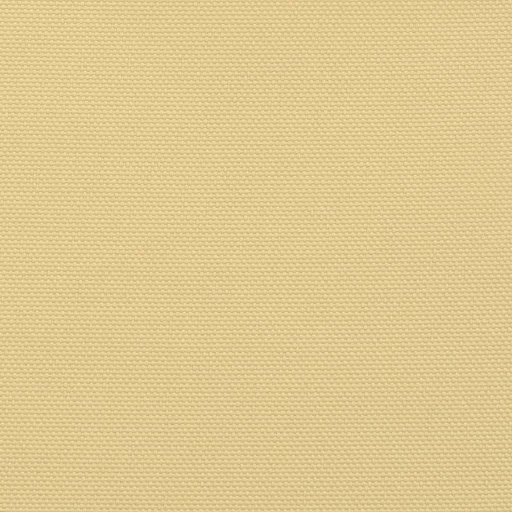 solsejl 3x3x3 m 100 % polyesterstof sandfarvet