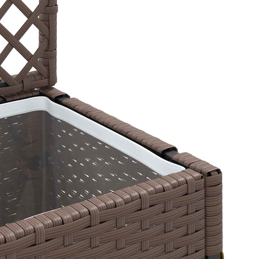 Have Trellis Planter Brun 35 x 30 x 135 cm Metal