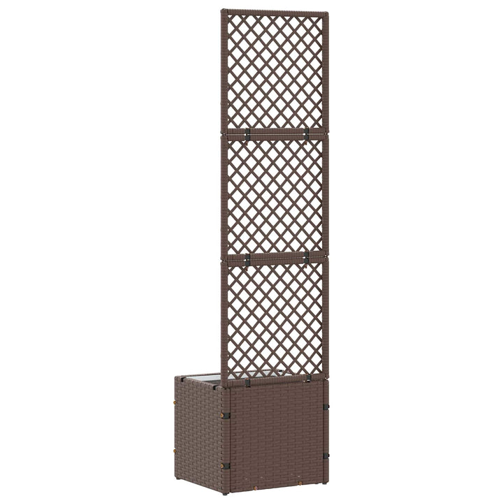 Have Trellis Planter Brun 35 x 30 x 135 cm Metal