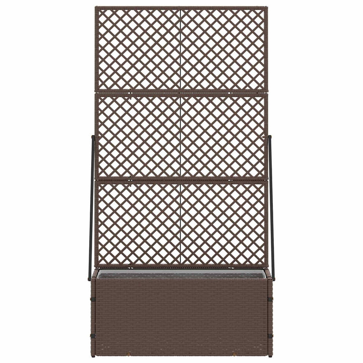 Have Trellis Planter Brun 70 x 30 x 135 cm Metal