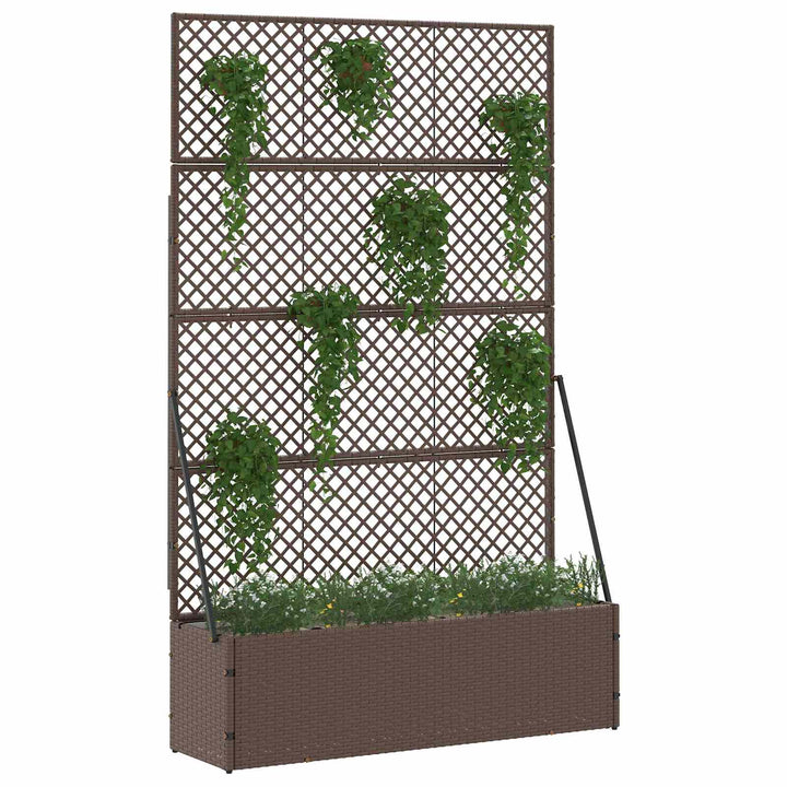 Have Trellis Planter Brun 105 x 30 x 170 cm Metal