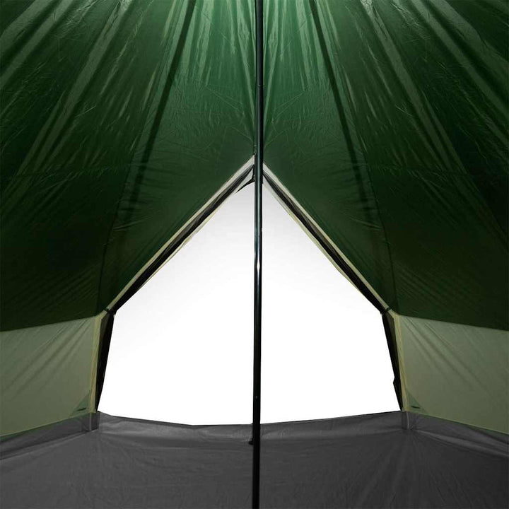 6-personers campingtelt vandtæt grøn
