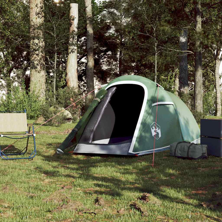 2-personers campingtelt vandtæt grøn