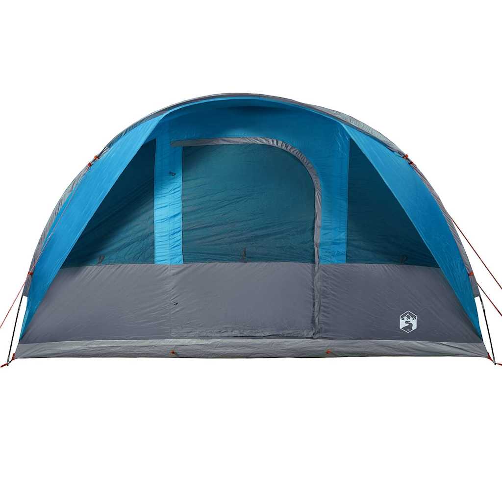 7-personers campingtelt vandtæt blå